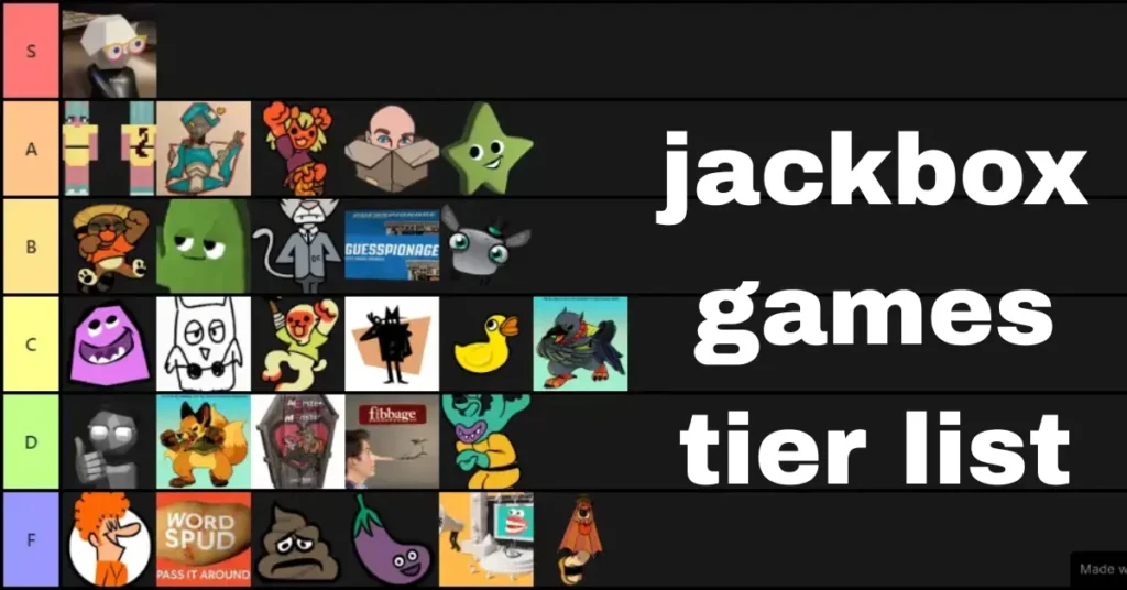 jackbox games tier list